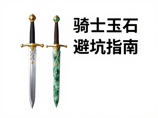 骑士剑与短剑保养，玉石装饰避坑指南，远离酸碱防腐蚀