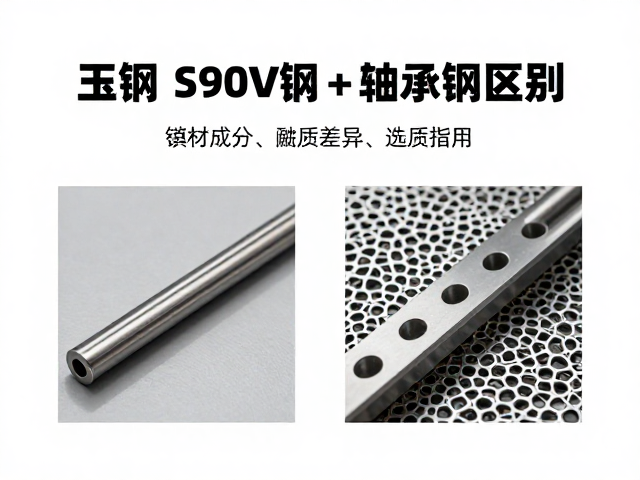 玉钢、S90V钢与轴承钢区别,性能对比与选购指南