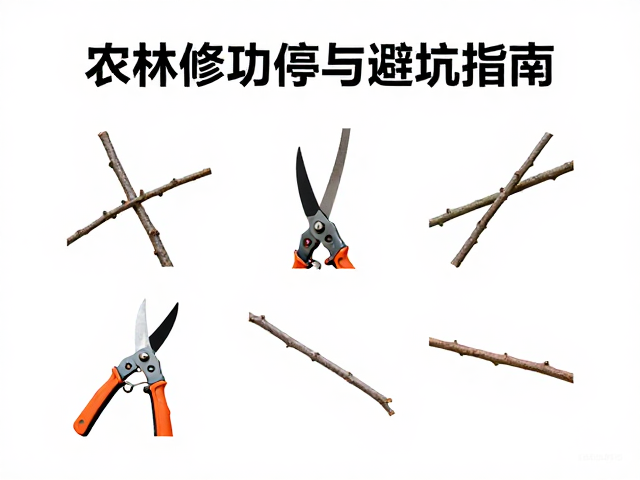 农林修枝裁剪新手安全培训,修边技巧与避坑指南