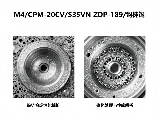 M4/CPM-20CV/S35VN/ZDP-189/Elmax粉末钢对比,磷化处理与性能解析