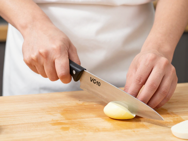 VG10厨刀怎么用？烘焙学徒练刀与食材修整指南