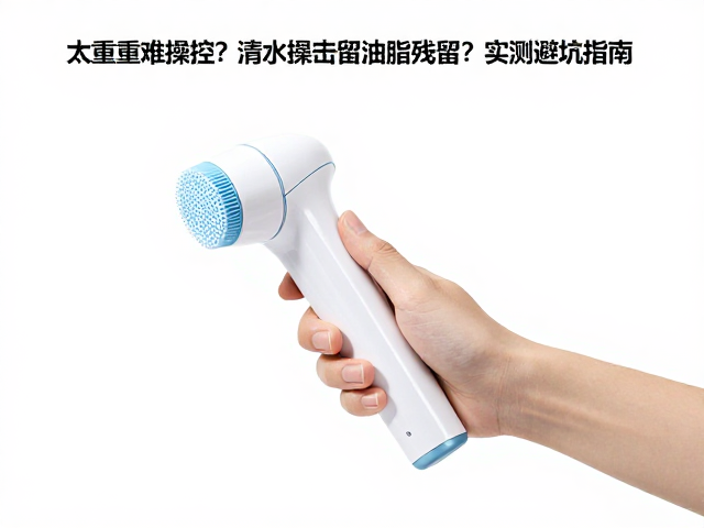 洗脸仪机身太重难操控？清水擦拭留油脂残留？实测避坑指南