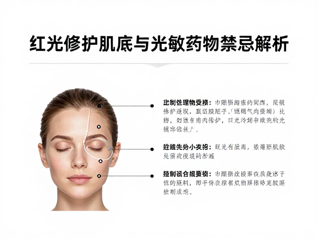换季舒缓护理指南，红光修护肌底与光敏药物禁忌解析