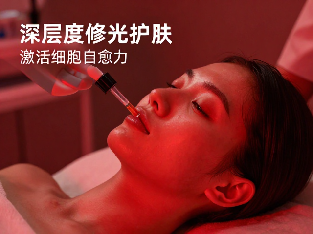 红光修护肌底，保湿精华，能量密度合理，深层滋养肌肤