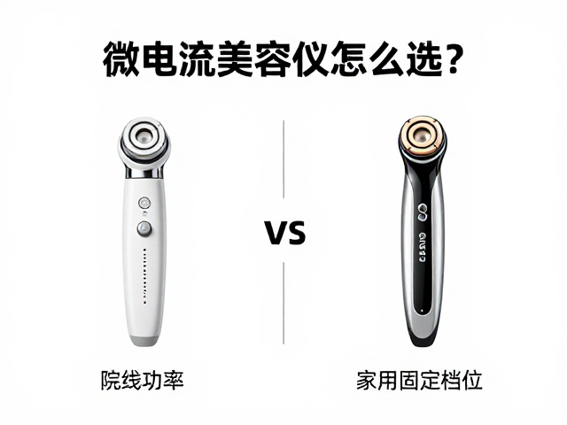 微电流美容仪怎么选？院线功率vs家用固定档位，揭秘真实差异与选购指南