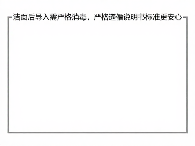 严格遵循说明书标准更安心