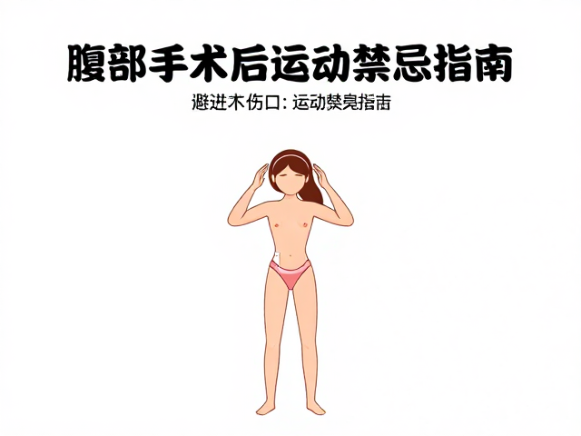 术后运动禁忌与康复活动指南