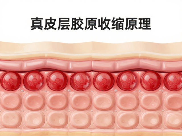 真皮层胶原收缩原理，定点深层加热的热效应与功效解析