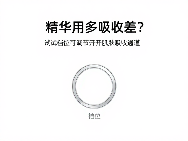 档位调节如何精准匹配肌肤需求