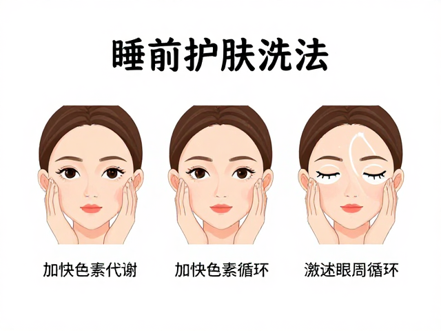 精准打击色素与激活眼周微循环