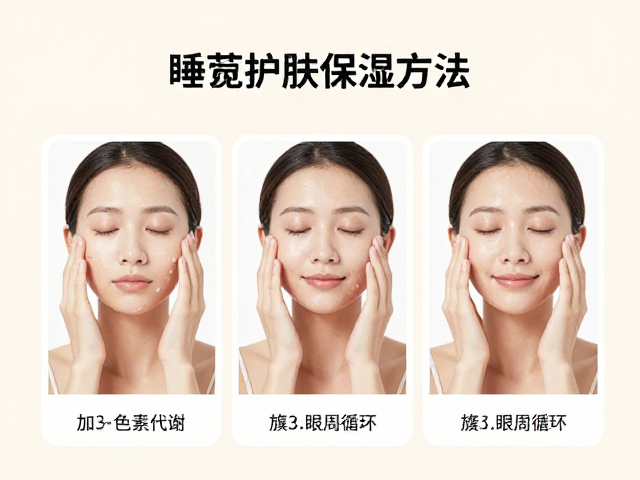 睡前护肤流程，加快色素代谢，促进眼周循环的3个关键步骤