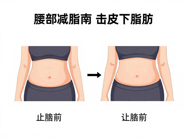 腰部减脂指南，击碎皮下脂肪，避开骨骼突出部位的科学瘦身法