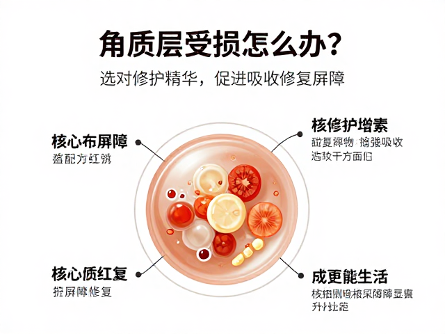 核心成分在屏障修复中的作用机制