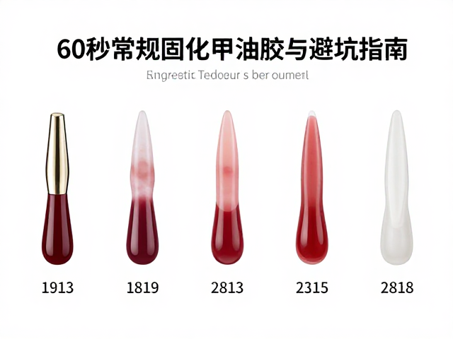 60秒常规固化甲油胶怎么选？紫外线固化甲油胶评测与避坑指南
