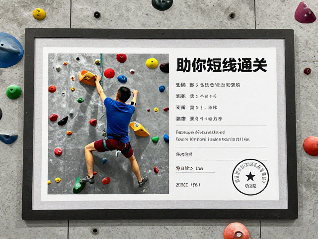 攀岩等级认证攻略,强化下肢蹬力,助你短线通关