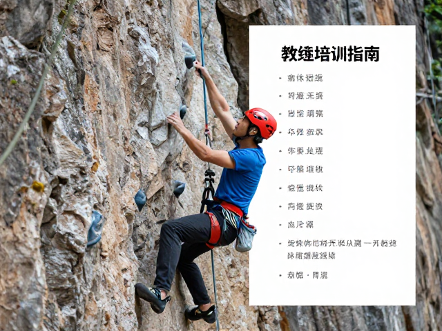 攀岩教练培训指南，自主挂绳与仰角壁安全技巧