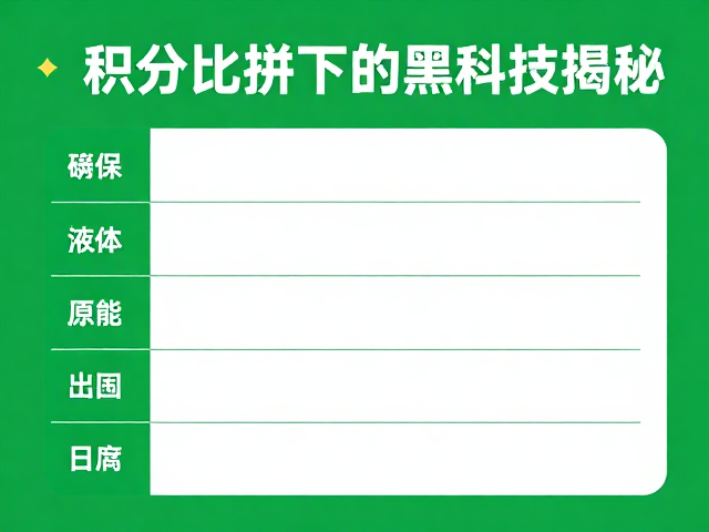 亚运会攀岩用液体镁粉?积分比拼下的黑科技揭秘
