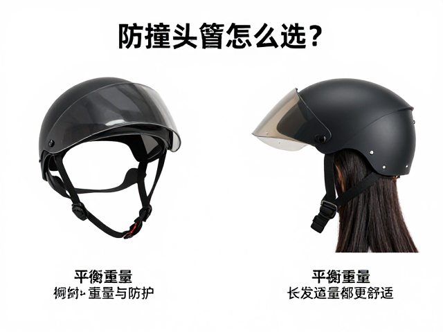 防撞头罩怎么选?平衡重量与防护,长发佩戴更舒适