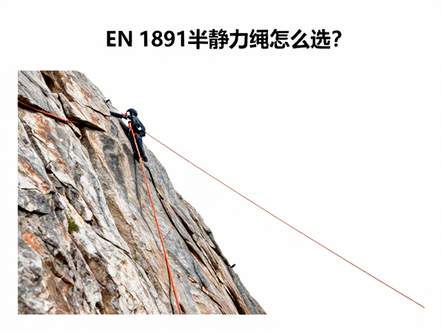 EN 1891半静力绳怎么选？固定牵引绳避开锋利岩角指南