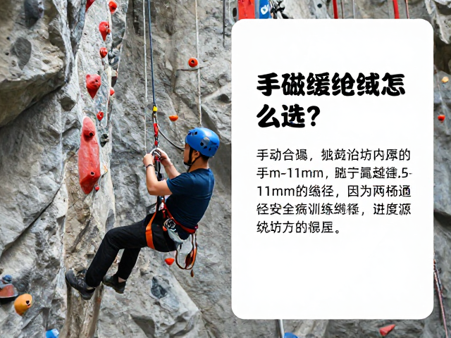 手动缓降器怎么选？室内岩馆训练推荐8.5-11mm绳径安全指南