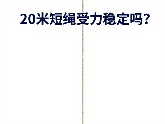 20米短绳受力稳定吗?垂直固定绳选购与受力分析指南
