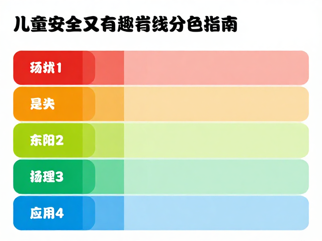 儿童低矮岩墙颜色分级指南，打造安全又有趣的短线攀爬区