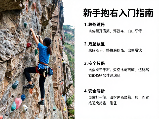 新手抱石入门指南,垂直墙线路选择与体验区安全攻略
