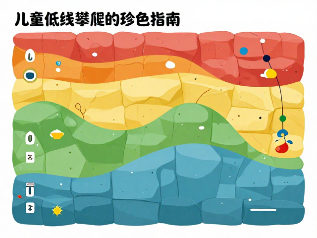 儿童低矮岩墙颜色分级指南，打造安全又有趣的短线攀爬区