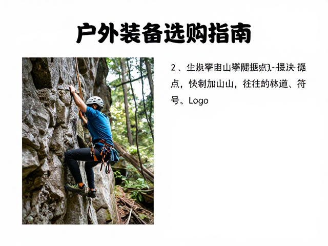 户外装备选购指南,自然攀爬据点与快挂在山路林道的实战应用