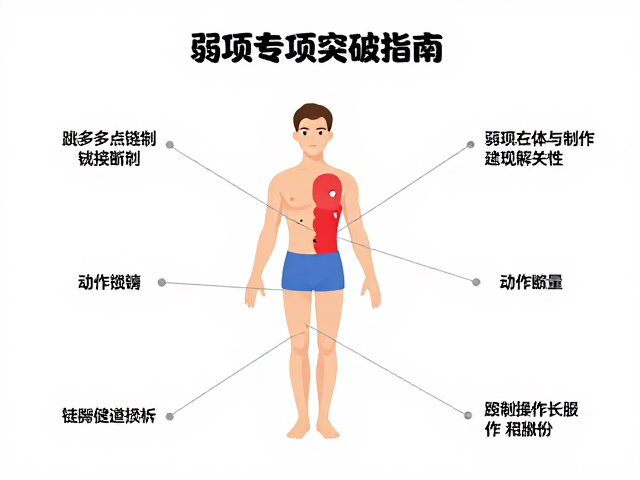 协调跳多点衔接训练法,弱项专项突破指南