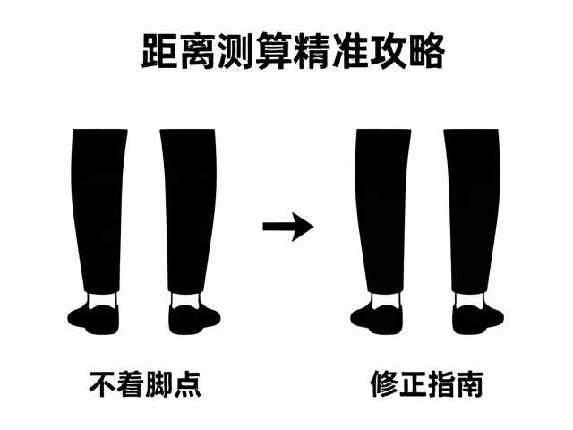 换脚时只看手点不看脚点?距离测算精准攻略,避坑指南