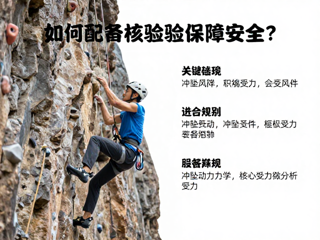 运动攀岩冲坠风险,如何通过配件核验保障安全?
