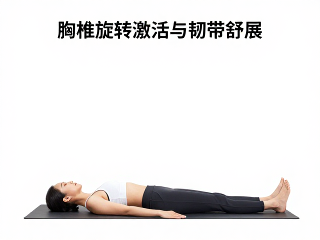 训练前必做,胸椎旋转激活与韧带舒展,检查身体状态防受伤