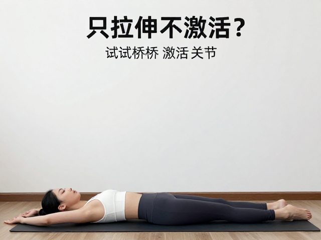 只拉伸不激活？试试侧桥激活关节，告别无效锻炼