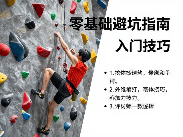 零基础避坑指南，速度攀岩运动介绍与入门技巧