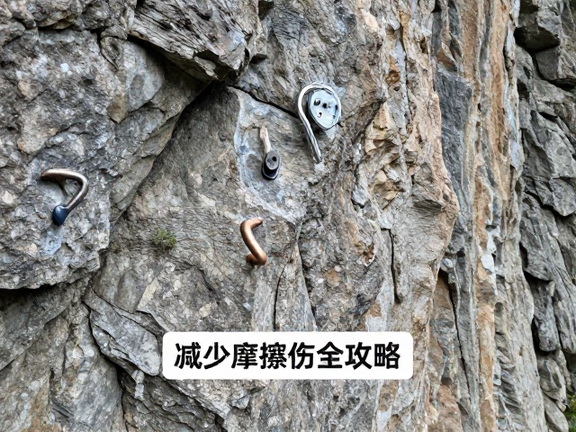 自然岩壁攀登如何选型防护装备?减少摩擦伤全攻略