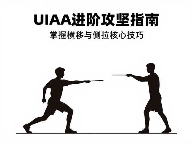 UIAA进阶攻坚指南,掌握横移与侧拉核心技巧
