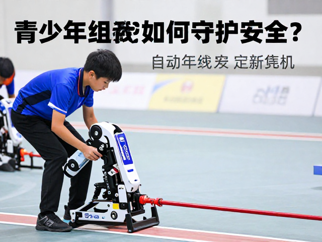 青少年组赛场竞技,自动保护器如何守护安全?