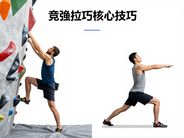 攀岩教练教你柔韧拉伸,专业竞逐下的核心技巧