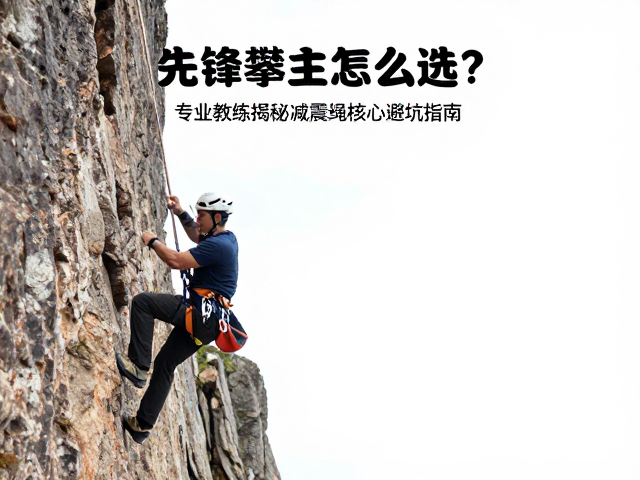 先锋攀主绳怎么选?专业教练揭秘减震绳核心避坑指南