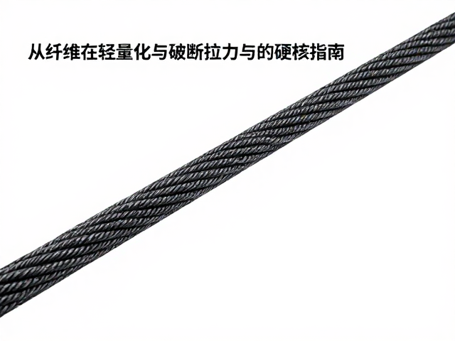 细径稳定绳缆怎么选？兼顾轻量化与破断拉力的硬核指南