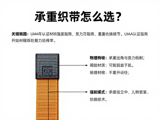 承重织带怎么选？套挂岩角受力解析与UIAA认证强度指南
