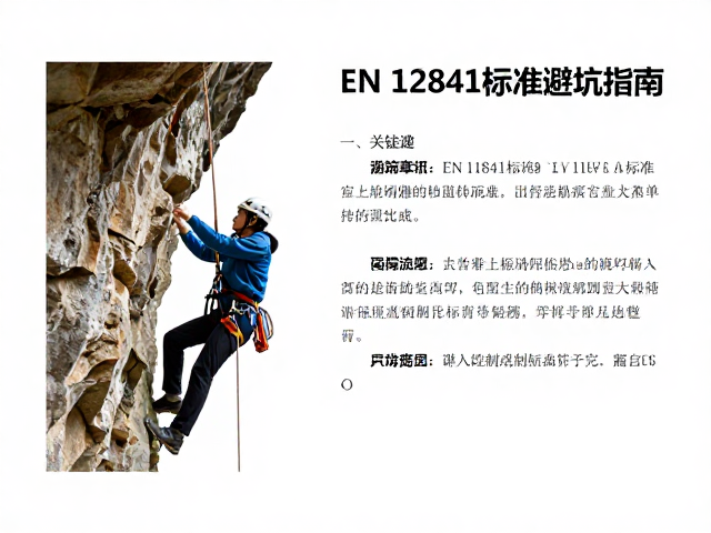 脚踩上升器洞穴探险怎么选?EN 12841标准避坑指南