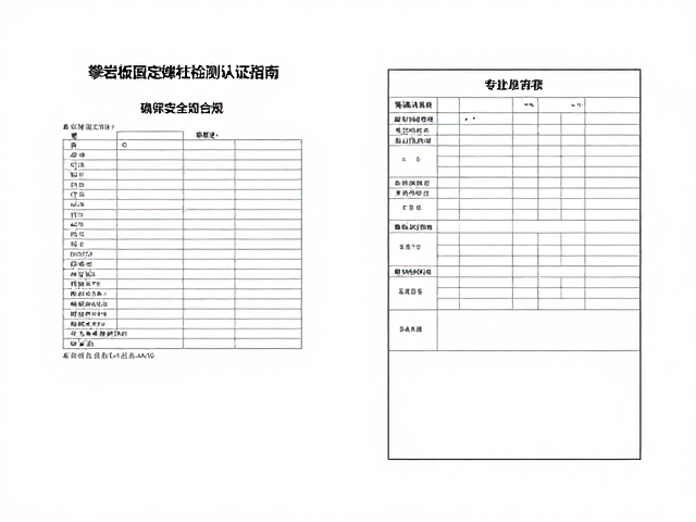 攀岩板固定螺栓检测认证指南,查看报告确保安全合规