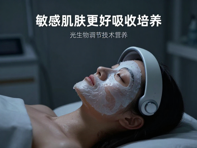 光生物调节技术，让敏感肌肤更好吸收面膜营养
