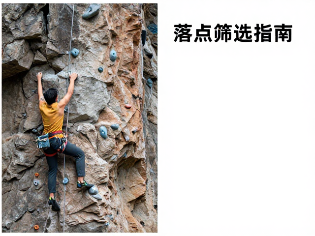 攀岩落点筛选指南，岩面倾角与抓握方式判断技巧