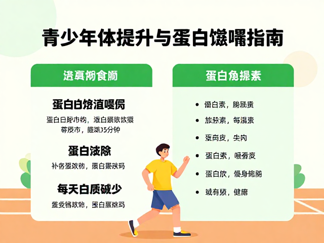 青少年体能课，有氧耐力提升与蛋白质摄入指南