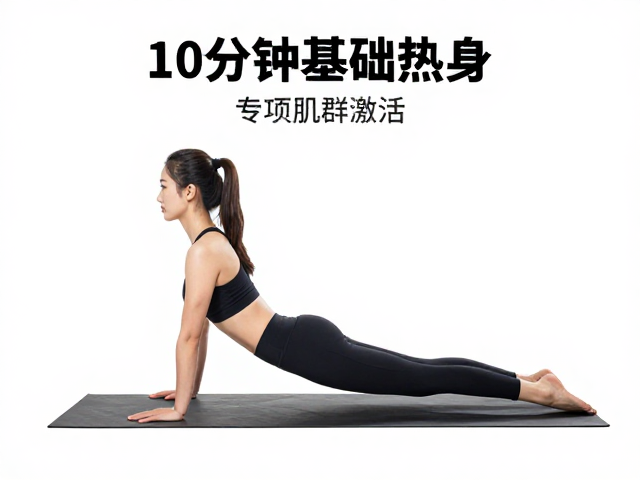 10分钟基础热身,专项肌群激活,高效肌肉预热不受伤
