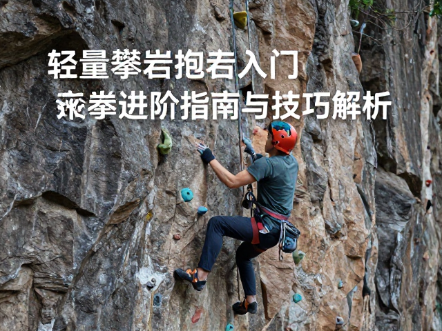 轻量攀爬与抱石入门，先锋攀岩的进阶指南与技巧解析