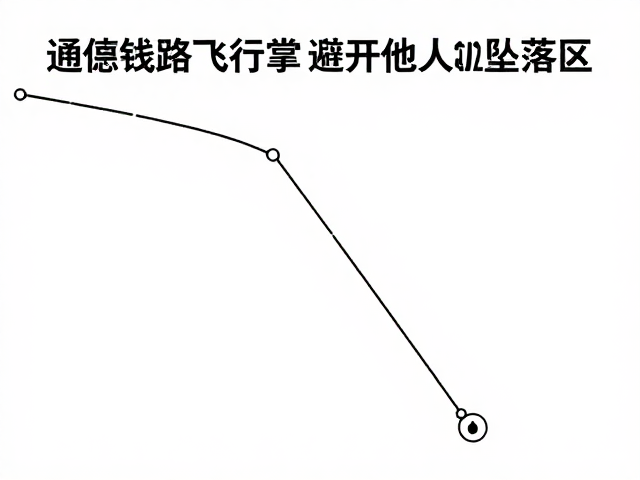 大点线路飞行,掌握低空平衡技巧,避开他人坠落区的安全指南